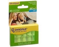 Bild von Ohropax Sensitive in Verpackung gelb - grün